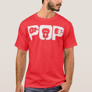 Retro Guitarist Father Pop Guitar Fathers Day Musi T-Shirt