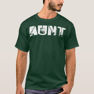Retro Guitarist Mother Aunt Guitar Mother's Day Mu T-Shirt