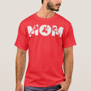 Retro Guitarist Mother Mum Guitar Mother's Day Mus T-Shirt