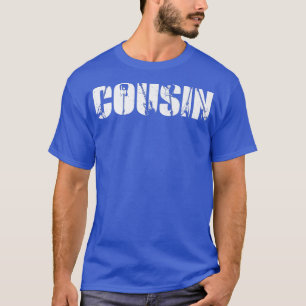 Retro Guitarist Mothers Day Cousin Guitar Fathers T-Shirt