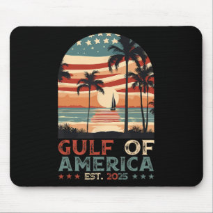 Retro Gulf Mexico Gulf Of Usa America Est 2025 Ame Mouse Pad