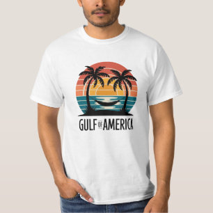 Retro Gulf of America Sunset Beach Vibes Tee