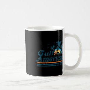 Retro Gulf Of Us America 2025 American Flag Gulf M Coffee Mug