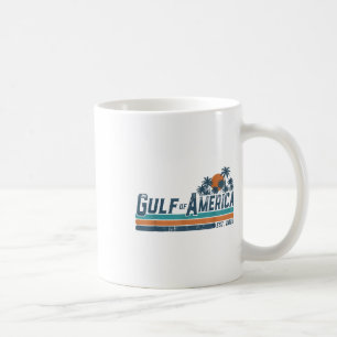 Retro Gulf Of Usa America Est 2025 American Flag G Coffee Mug