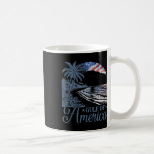 Retro Gulf Of Usa America Est 2025 American Flag G Coffee Mug