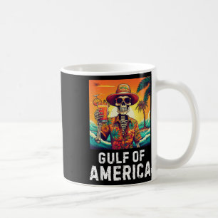 Retro Gulf Of Usa America Est 2025 American Flag G Coffee Mug