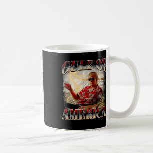 Retro Gulf Of Usa America Est 2025 American Flag G Coffee Mug