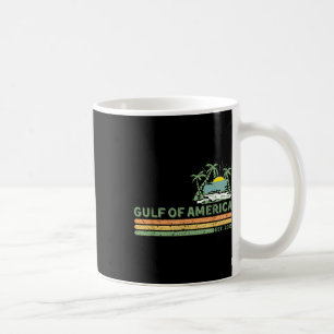 Retro Gulf Of Usa America Est 2025 American Flag G Coffee Mug