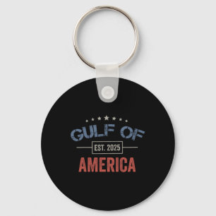Retro Gulf Of Usa America Est 2025 Gulf Mexico 2 Key Ring