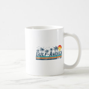 Retro Gulf Of Usa America Est 2025 Gulf Mexico For Coffee Mug