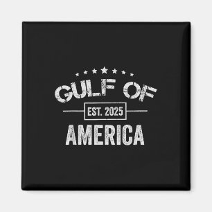 Retro Gulf Of Usa America Est 2025 Gulf Mexico Magnet