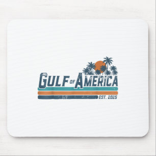 Retro Gulf Of Usa America Est 2025 Gulf Of Mexico Mouse Pad