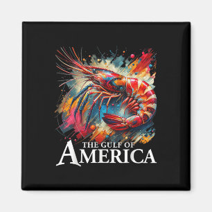 Retro Gulf Of Usa America Gulf Of Mexico Never For Magnet