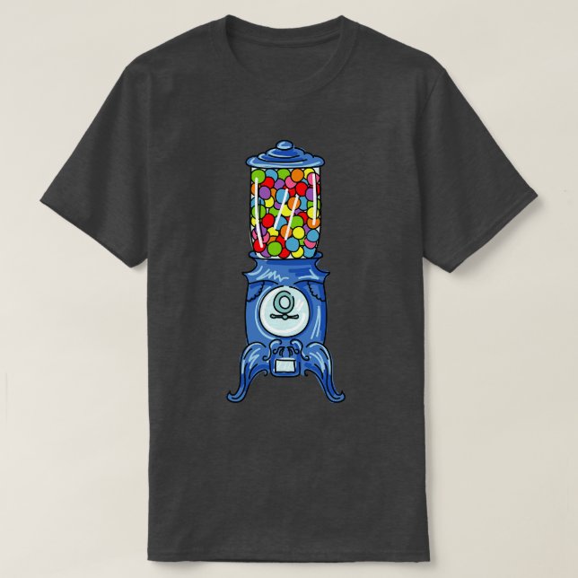 Retro Gumball Machine 2 T-Shirt (Design Front)