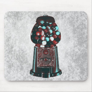 Retro Gumball Machine Mouse Pad