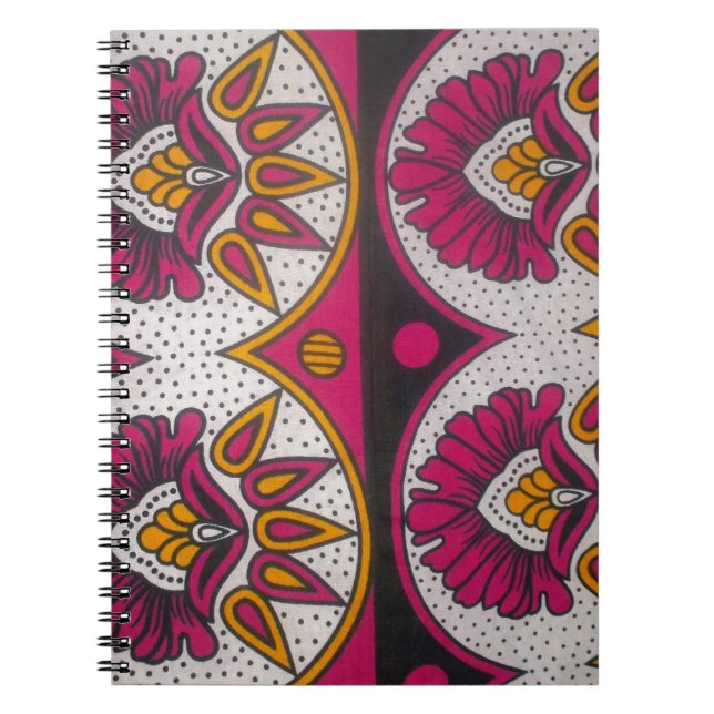 Retro Hakuna Matata Apparel Gift designer Merchand Notebook (Front)