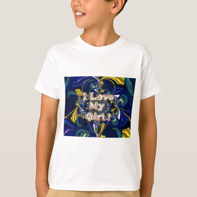 Retro Hakuna matata Infinity I Love my Girl.jpg T-Shirt (Front)