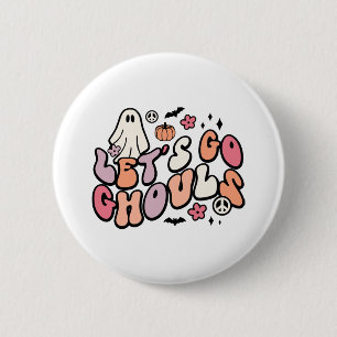 Retro Halloween 6 Cm Round Badge