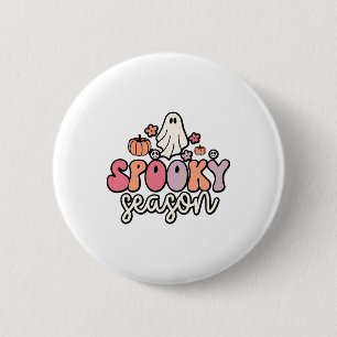 Retro Halloween 6 Cm Round Badge