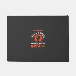 Retro Halloween Anything You Want Design_1 Doormat