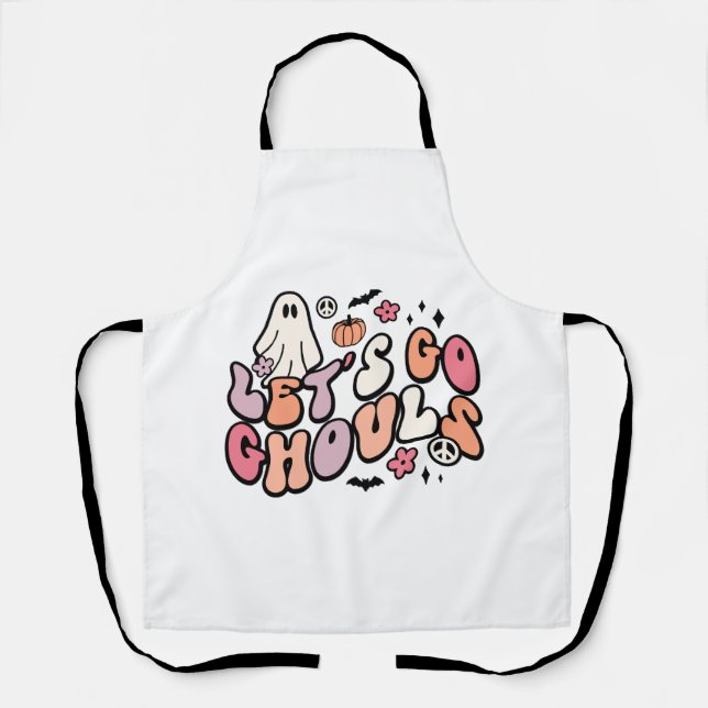 Retro Halloween Apron (Front)