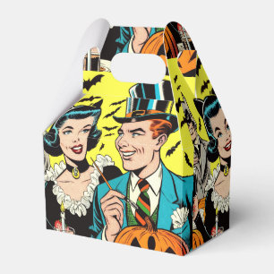 Retro Halloween Comics Favour Box