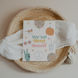 Retro Halloween Games Boo Neighbour Game Sign