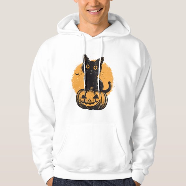 Retro Halloween Hoodie (Front)