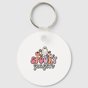Retro Halloween Key Ring