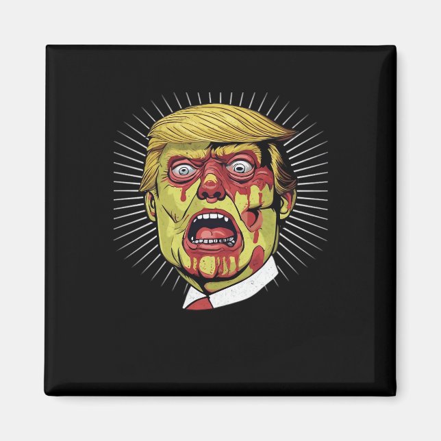 Retro Halloween  Magnet (Front)
