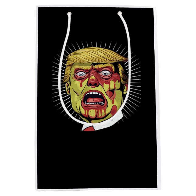 Retro Halloween  Medium Gift Bag (Front)
