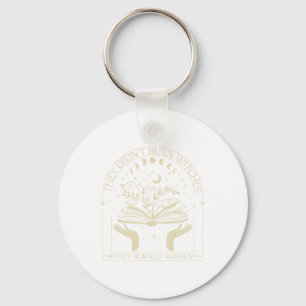 Retro Halloween Motel Shirt Creepy Vintage Haunted Key Ring