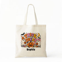 Retro Halloween Personalised Kids Trick or Treat