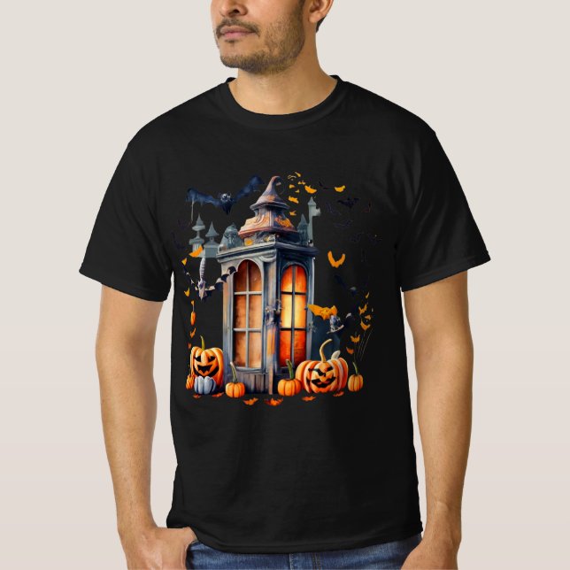 Retro Halloween T-Shirt (Front)