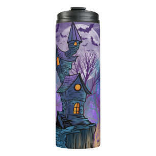 Retro Halloween Thermal Tumbler
