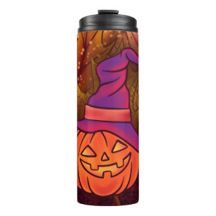 Retro Halloween Thermal Tumbler