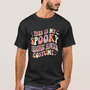 Retro Halloween This is my Spooky School Academic T-Shirt