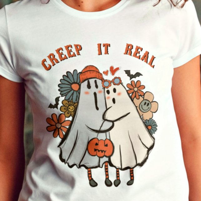 Retro Halloween Tshirt, Vintage Halloween Tshirt (Creator Uploaded)