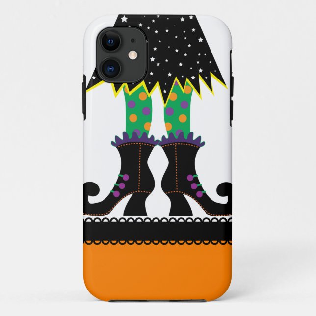 Retro Halloween Witch Case-Mate iPhone Case (Back)