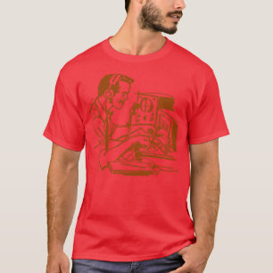 Retro Ham Radio Operator  T-Shirt