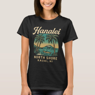 Retro Hanalei Shirt North Shore Vintage Hawaii Sur