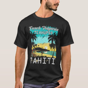 Retro Hang Ten California Surfing Crew T-Shirt