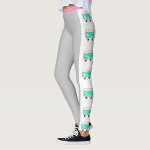 Retro Happy Camper Leggings
