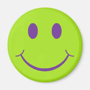 Retro Happy Face Magnet
