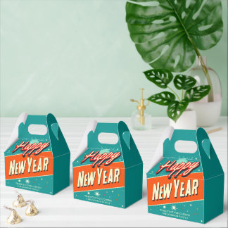 Retro Happy New Year Favour Box