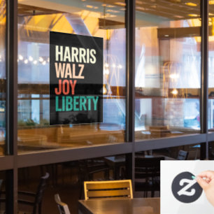 Retro Harris Waltz 2024 Harris Walz Joy Liberty