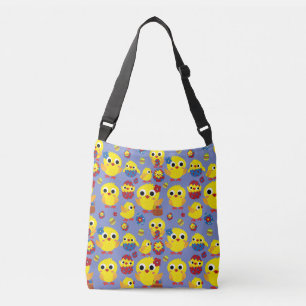 Retro Hatch Easter Eggs Crossbody Bag