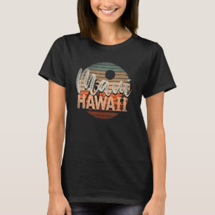 Retro Hawaiian Beach Tropical Summer Palm Trees Ma T-Shirt