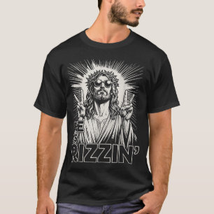 Retro he is rizzin funny for boys men women T-Shirt