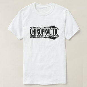 Retro Health Without A Prescription Chiropractic T-Shirt